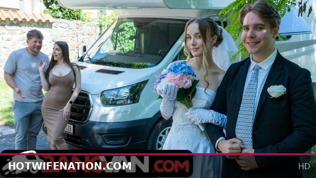 Bride Polly Youngs Gets Fucked by a Stranger at Her Wedding While Groom Watches!
