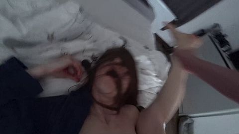 My Friends Take Turns Cheating with My Wife's Ass