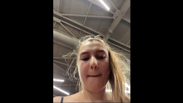 Steamy encounter with a stranger during a workout session