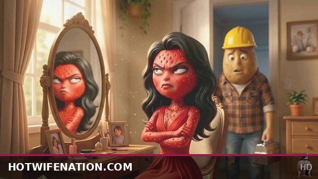 Mr. Potato pounds Strawberry Girl as she moans his name