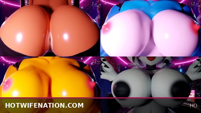 FNAF Anime Compilation: 3D Cuckold Hotwife Nights