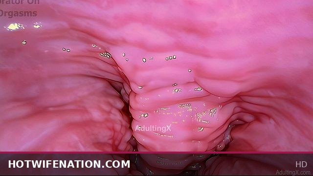 Vibrator Climax: POV Cervix Cam Deep Inside Her Pussy