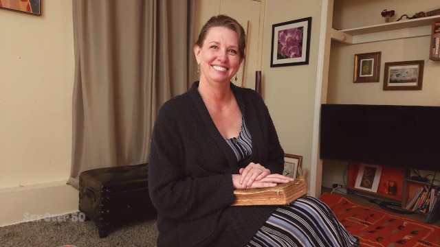 Mature Pastor's Wife Tempts Young, Newlywed Church Member in Her Husband's Absence