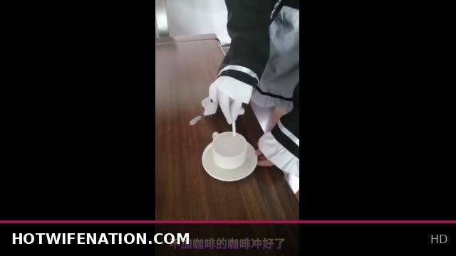 Maid Ram’s Creamy Milk Session with Hardcore Action