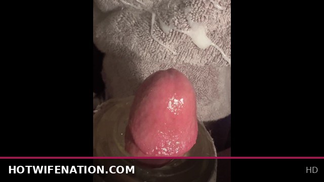 Massage Gun Ignites My Cock Into a Wild Cum Explosion
