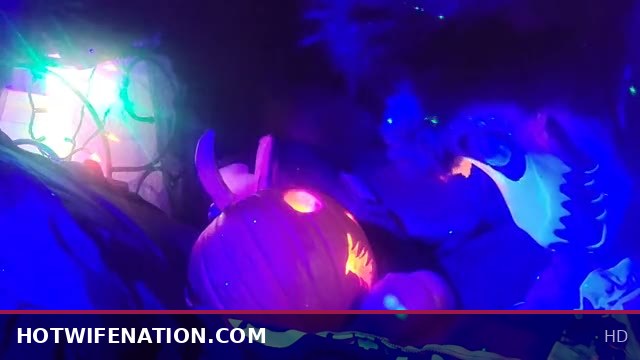 Hotwife Enjoys Naughty Pumpkins in Wild Cuckold Adventure