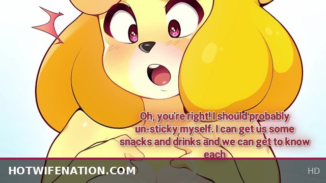 [Voiced Hentai JOI] Smash Ultimate - Isabelle & Krystal [Furry, Maledom, Submissive]