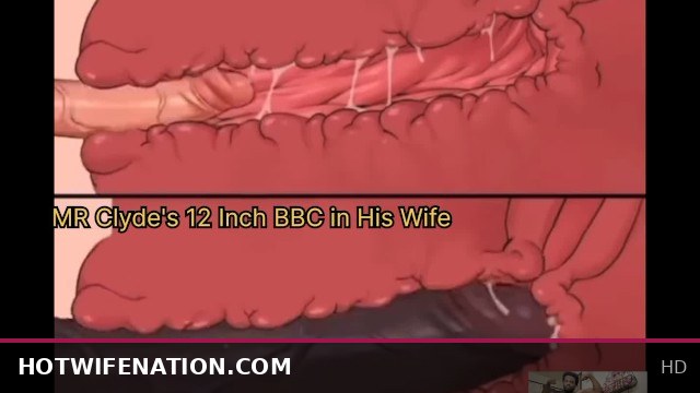 Mr Clyde's 12 Inch BBC Vs Cuckold Husbands Cock