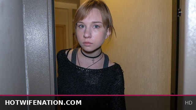DEBT4k. Teen debtor pays for debt with tender mouth and vagina