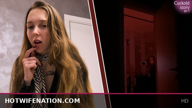 Wife Comes Home from Nightclub for Hot Cuckold JOI Session