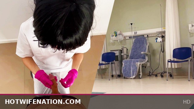 Female Doctor Performs Intense Penis Examination on Patient
