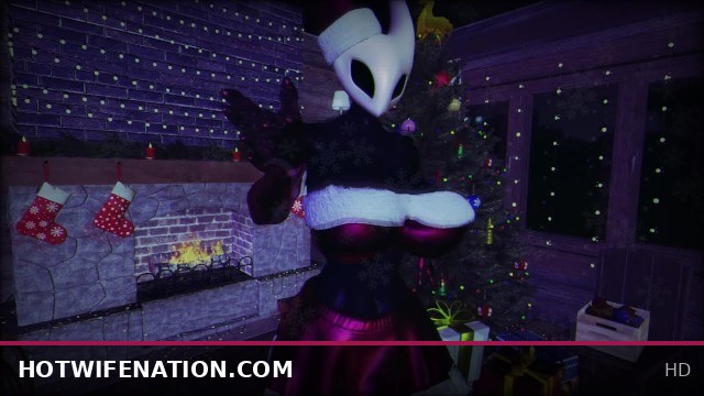 Hornet and Hollow Knight Celebrate Christmas with Naughty Holiday Fun