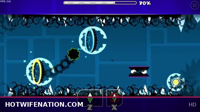 Playing Geometry Dash While Jerk Off Session