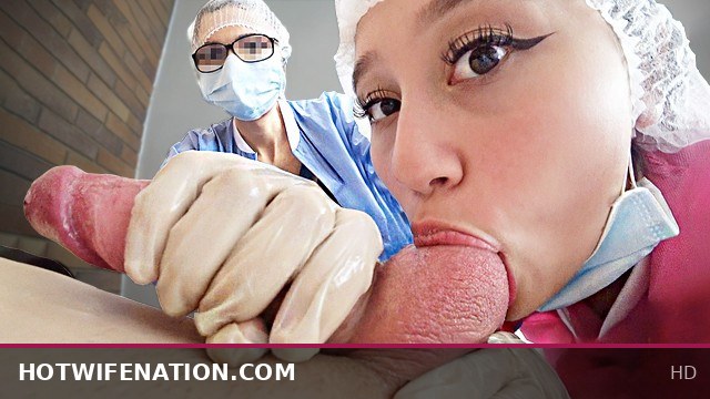 Nurses' Big Asses Test Patient's New Dick