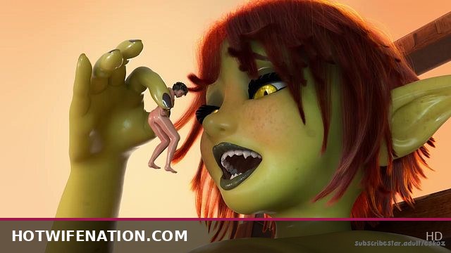 Giantess Gibby Devours Tiny Lover in Private Snack Session