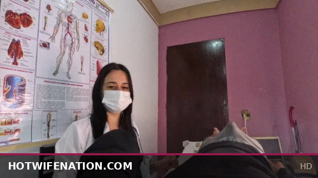 unexpected erection in front of the nurse