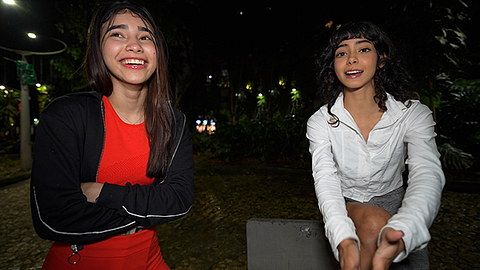 Threesome Surprise: We Picked Her Up in the Park for a Wild Adventure