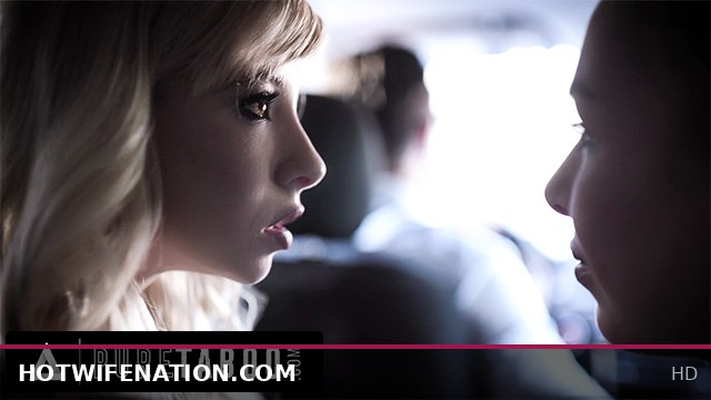 Creepy driver picks up Kenzie Reeves & Carmen Caliente for taboo fun