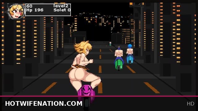Solet Drift Hentai Mini-Game: Motorbike and Giant Butt Battle Action