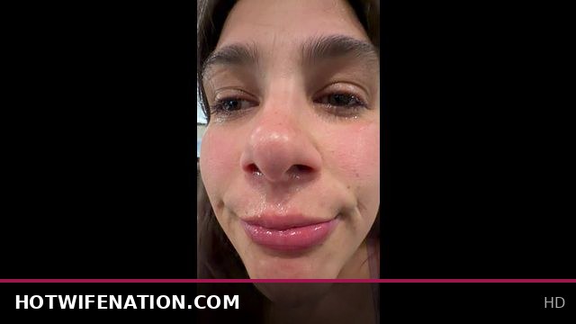 Wife’s New Skincare Routine: Covered in My Cum All Over Her Face with Hotwife Passion