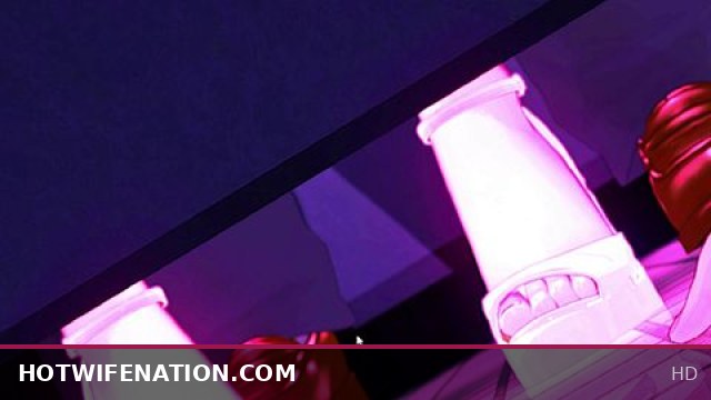 Humiliated Cuckold Watches His Girlfriend Beg for More While Getting Fucked Hard in Club Bathroom [eng sub]