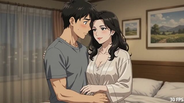Dad’s new girlfriend catches son spying and teaches him a wild lesson in hotwife cuckold style