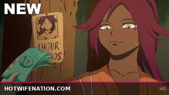 Yoruichi got a new job, she loves blowing her boss